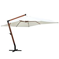Parasol 300 x 400cm White - Sun Umbrella