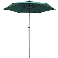 Parasol Green 200 x 211cm Aluminium - Sun Umbrella