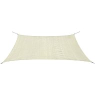 HDPE rectangular shade sheet 2 x 4 m cream - Shade Sail