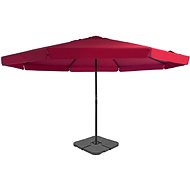 Garden Umbrella with a Portable Stand Red - Sun Umbrella