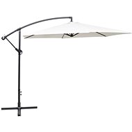 Hanging Parasol 3m Sand White - Sun Umbrella