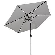 Hanging Umbrella with LED 3m Sand White - Sun Umbrella