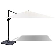 Adjustable Aluminium Umbrella Roma with a Portable Base 3x4m - Sun Umbrella