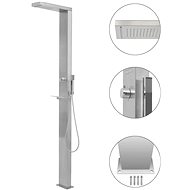 Garden shower stainless steel square - Garden Shower