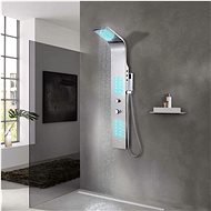 Shower Panel Set, Stainless-steel, Rounded - Shower Panel