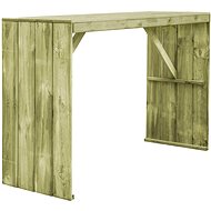 Bar table 170 x 60 x 110 cm impregnated pine - Garden Table