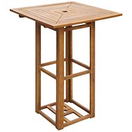 Bistro Table 75 x 75 x 110cm Solid Acacia Wood - Garden Table