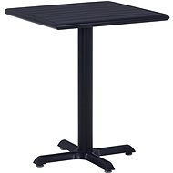 Garden table black 60 x 60 x 75 cm - Garden Table