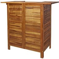 Barový stôl 110 × 50 × 105 cm masívne akáciové drevo - Záhradný stôl