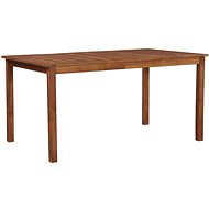 Garden Table 150 x 90 x 74cm Solid Acacia Wood - Garden Table