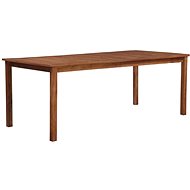 Garden Table 200 x 90 x 74cm Solid Acacia Wood - Garden Table