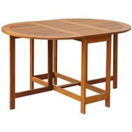 Garden Table 130 x 90 x 72cm Solid Acacia Wood - Garden Table