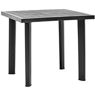 Garden table anthracite 80 x 75 x 72 cm plastic - Garden Table