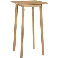Bar table 60 x 60 x 105 cm solid acacia wood - Garden Table