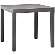 Garden coffee table 78 x 78 x 72 cm plastic - Garden Table