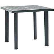 Garden table green 80 x 75 x 72 cm plastic - Garden Table