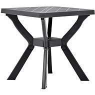 Bistro table anthracite 70 x 70 x 72 cm plastic - Garden Table