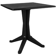 Garden table anthracite 70 x 70 x 71.7 cm plastic - Garden Table