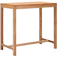 Garden bar table 110 x 60 x 105 cm solid teak wood - Garden Table