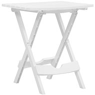 Folding garden table 45.5 x 38.5 x 50 cm white - Garden Table
