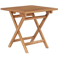 Folding garden table 45 x 45 x 45 cm solid teak wood - Garden Table