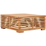 Garden Table 69.5 x 69.5 x 31cm Solid Teak Wood - Garden Table