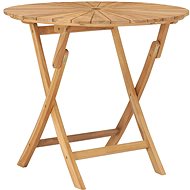 Folding Garden Table About 85cm Solid Teak Wood - Garden Table