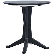 Garden table anthracite 70 cm plastic - Garden Table