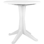 Garden table white 70 cm plastic - Garden Table