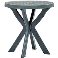 Bistro table green O 70 cm plastic - Garden Table