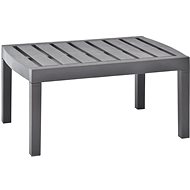 Garden table mocha 78 x 55 x 38 cm plastic - Garden Table