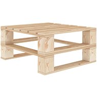 Garden table made of wood pallets - Garden Table