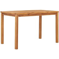 Garden Table  120 x 70 x 77cm Solid Teak Wood - Garden Table