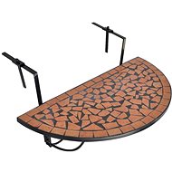 Hanging table on the balcony terracotta mosaic - Garden Table