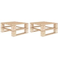 Garden Tables from Pallets  2 Pieces of Wood - Garden Table