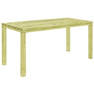 Garden dining table 170 x 75.5 x 77 cm impregnated pine - Garden Table