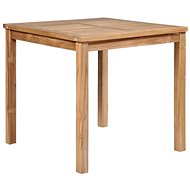 Garden Table 80 x 80 x 77cm Solid Teak Wood - Garden Table