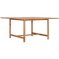 Garden Table 150 x 150 x 76cm Solid Teak Wood - Garden Table
