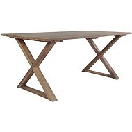 Garden Table 180 x 90 x 76cm Massive Recycled Teak - Garden Table