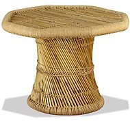 Konferenčný stolček, bambus, osemhran, 60 × 60 × 45 cm - Konferenčný stolík