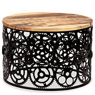 Konferenční stolek z masivního mangovníkového dřeva 60x40 cm - Konferenční stolek