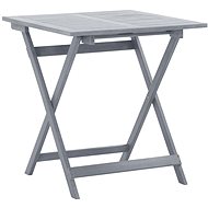 Folding garden table 70 x 70 x 75 cm solid acacia wood - Garden Table