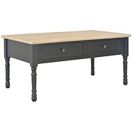 Konferenční stolek černý 100x55x45 cm dřevo - Konferenční stolek