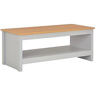 Konferenční stolek šedý 105x47x42 cm - Konferenční stolek
