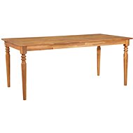 Garden Table 170 x 90 x 75cm Solid Acacia Wood - Garden Table