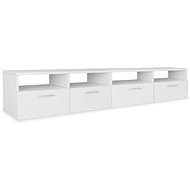 TV table, 2 pcs, chipboard, 95x35x36 cm, white 275110 - TV Table