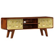 TV table 120x30x45 cm solid sheesham wood 246345 - TV Table