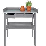 Esschert Design Garden Work Table Grey CF29G - Garden Table