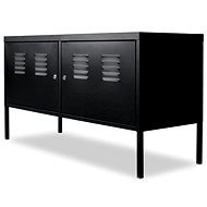 TV table, 118x40x60 cm, black - TV Table