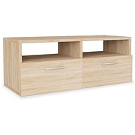 TV table, chipboard, 95x35x36 cm, oak - TV Table